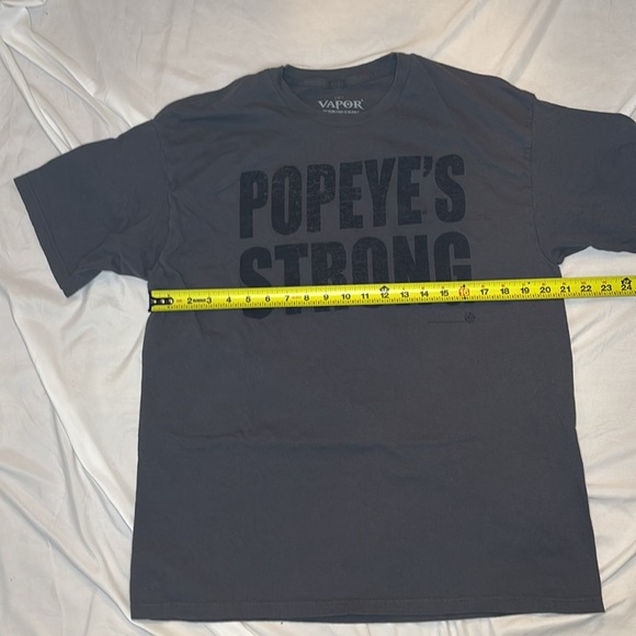 Popeye Vapor tee grey men’s size XL - Picture 4 of 5